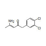 (Z)-4-Amino-1-(3,4-dichlorophenyl)pent-3-en-2-one