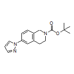 2-Boc-6-(1-pyrazolyl)-1,2,3,4-tetrahydroisoquinoline