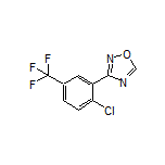 3-[2-Chloro-5-(trifluoromethyl)phenyl]-1,2,4-oxadiazole