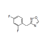 3-(2,4-Difluorobenzyl)-1,2,4-oxadiazole