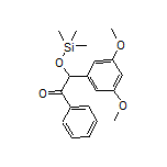 2-(3,5-Dimethoxyphenyl)-1-phenyl-2-[(trimethylsilyl)oxy]ethan-1-one