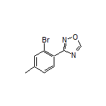 3-(2-Bromo-4-methylphenyl)-1,2,4-oxadiazole