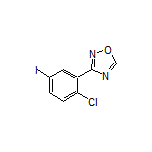 3-(2-Chloro-5-iodophenyl)-1,2,4-oxadiazole