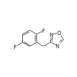 3-(2,5-Difluorobenzyl)-1,2,4-oxadiazole