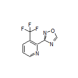 3-[3-(Trifluoromethyl)-2-pyridyl]-1,2,4-oxadiazole