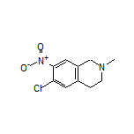 6-Chloro-2-methyl-7-nitro-1,2,3,4-tetrahydroisoquinoline