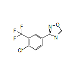 3-[4-Chloro-3-(trifluoromethyl)phenyl]-1,2,4-oxadiazole