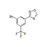 3-[3-Bromo-5-(trifluoromethyl)phenyl]-1,2,4-oxadiazole