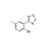 3-(2-Bromo-5-methylphenyl)-1,2,4-oxadiazole