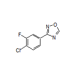 3-(4-Chloro-3-fluorophenyl)-1,2,4-oxadiazole