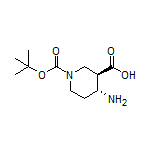 (3R,4R)-4-Amino-1-Boc-piperidine-3-carboxylic Acid