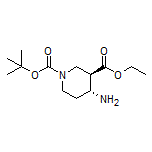 Ethyl (3R,4R)-4-Amino-1-Boc-piperidine-3-carboxylate