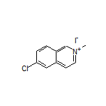 6-Chloro-2-methylisoquinolin-2-ium Iodide