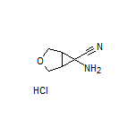 6-Amino-3-oxabicyclo[3.1.0]hexane-6-carbonitrile Hydrochloride