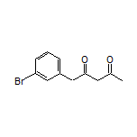 1-(3-Bromophenyl)pentane-2,4-dione