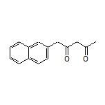 1-(Naphthalen-2-yl)pentane-2,4-dione