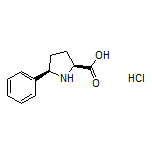 (2S,5R)-5-Phenylpyrrolidine-2-carboxylic Acid Hydrochloride