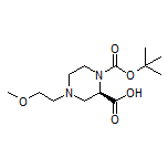 (R)-1-Boc-4-(2-methoxyethyl)piperazine-2-carboxylic Acid