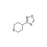 3-(4-Tetrahydrothiopyranyl)-1,2,4-oxadiazole