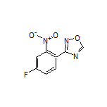 3-(4-Fluoro-2-nitrophenyl)-1,2,4-oxadiazole