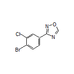 3-(4-Bromo-3-chlorophenyl)-1,2,4-oxadiazole