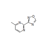 3-(4-Methyl-2-pyrimidyl)-1,2,4-oxadiazole