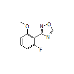 3-(2-Fluoro-6-methoxyphenyl)-1,2,4-oxadiazole