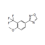 3-[4-Methoxy-3-(trifluoromethyl)phenyl]-1,2,4-oxadiazole