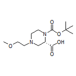 (S)-1-Boc-4-(2-methoxyethyl)piperazine-2-carboxylic Acid