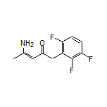 (Z)-4-Amino-1-(2,3,6-trifluorophenyl)pent-3-en-2-one