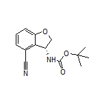 (R)-3-(Boc-amino)-2,3-dihydrobenzofuran-4-carbonitrile