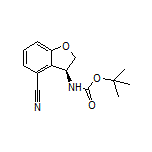 (S)-3-(Boc-amino)-2,3-dihydrobenzofuran-4-carbonitrile