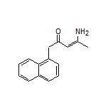 (Z)-4-Amino-1-(naphthalen-1-yl)pent-3-en-2-one