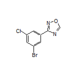 3-(3-Bromo-5-chlorophenyl)-1,2,4-oxadiazole