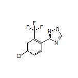 3-[4-Chloro-2-(trifluoromethyl)phenyl]-1,2,4-oxadiazole