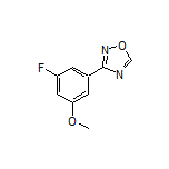 3-(3-Fluoro-5-methoxyphenyl)-1,2,4-oxadiazole