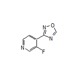 3-(3-Fluoro-4-pyridyl)-1,2,4-oxadiazole