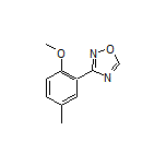 3-(2-Methoxy-5-methylphenyl)-1,2,4-oxadiazole