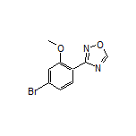 3-(4-Bromo-2-methoxyphenyl)-1,2,4-oxadiazole