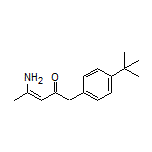 (Z)-4-Amino-1-[4-(tert-butyl)phenyl]pent-3-en-2-one