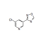 3-(5-Chloro-3-pyridyl)-1,2,4-oxadiazole