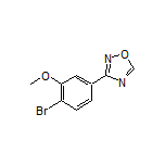 3-(4-Bromo-3-methoxyphenyl)-1,2,4-oxadiazole