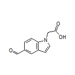 2-(5-Formyl-1H-indol-1-yl)acetic Acid