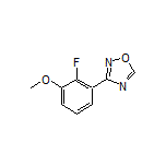 3-(2-Fluoro-3-methoxyphenyl)-1,2,4-oxadiazole