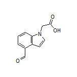 2-(4-Formyl-1-indolyl)acetic Acid