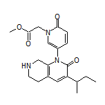 Methyl 2-[5-[3-(sec-Butyl)-2-oxo-5,6,7,8-tetrahydro-1,7-naphthyridin-1(2H)-yl]-2-oxopyridin-1(2H)-yl]acetate