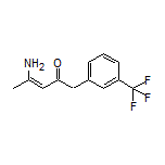 (Z)-4-Amino-1-[3-(trifluoromethyl)phenyl]pent-3-en-2-one