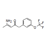 (Z)-4-Amino-1-[3-(trifluoromethoxy)phenyl]pent-3-en-2-one