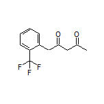 1-[2-(Trifluoromethyl)phenyl]pentane-2,4-dione