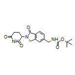 3-[5-[(Boc-amino)methyl]-1-oxoisoindolin-2-yl]piperidine-2,6-dione